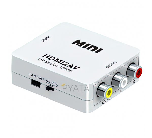 Конвертер HDMI2AV 1080p MINI