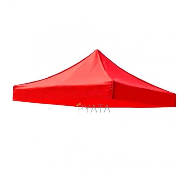 Крыша для садового павильона, шатра, торговой палатки 3х3, красная