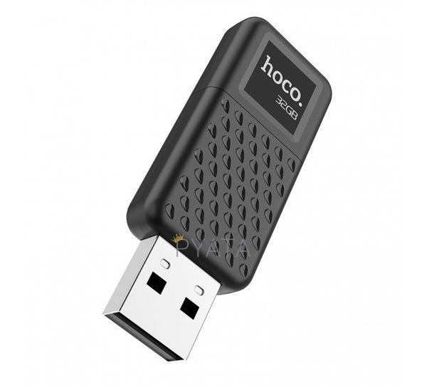  Флешка HOCO USB Intelligent U disk UD6 128GB, Черный