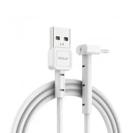 Кабель USB GOLF GC-69 Micro L 1м Белый