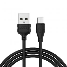 Кабель USB micro Golf GC-63 1 m Чорний