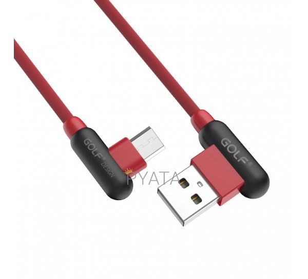 Кабель USB GOLF GC-45 Micro 1м Красный