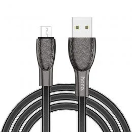Кабель HOCO U52 Micro 1.2м Black Черный