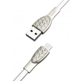 Кабель HOCO U52 Micro 1.2м Black Серый