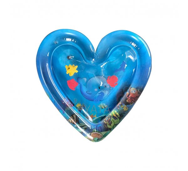 Детский игровой центр Надувной водный коврик в форме сердца