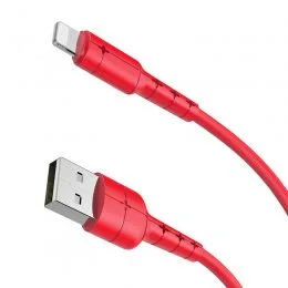 Кабель HOCO X30 Lightning 1.2м 2A Красный