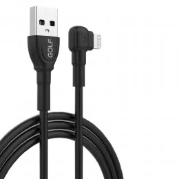 Кабель USB GOLF GC-70 Lightning 1м Черный