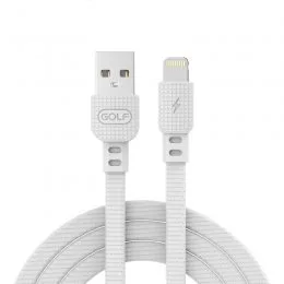 USB-провод GOLF GC-66M Lightning Бiлий