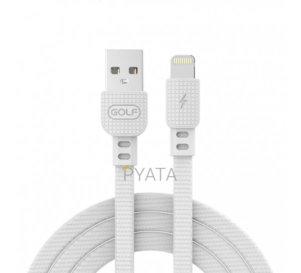 USB-провод GOLF GC-66M Lightning  Белый