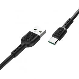 Кабель HOCO X33 Type-C Surge 1м 5A Чорний