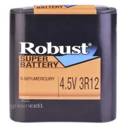 Батарейка Robust 3R12-R плоска кв. 4.5V (15/30)