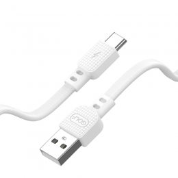 Кабель USB-провод GOLF GC-66M Type-C Белый
