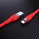 Кабель Hoco U72 Forest Silicone Type-C Cable Червоний