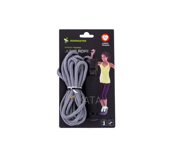 Скакалка IronMaster, 2.75м, плетеный канат IR97142  (S\H#5)