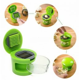 Пресс-измельчитель для чеснока Garlic Chopper со съемным контейнером (225)