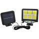 Фонарь уличный аккумуляторный LED Solar Light BL BK128-6COB с пультом на солнечной батарее 2200mA (225)