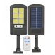 Вуличний ліхтар на сонячній батареї Solar Light BL BK120-6COB / Ліхтар на стовп з пультом дистанційного керування (225)