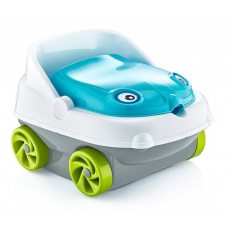 Горщик дитячий у вигляді машинки Pasa iraq baby car музичний синій(205)