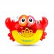 Іграшка для ванної Музичний краб пускає бульбашки Tempo Toys HC232579 (237)