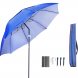 Зонт пляжный d2.0м Stenson MH-2712 с треногой и колышками, темно-синий