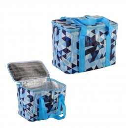 Портативна сумка водонепроникна термосумка, сумка для льоду, для пікніка SANNE 15 л Блакитна