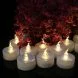 Свічки світлодіодні Чайні led Ledart білі, набір 24 шт (518)