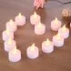 Свічки світлодіодні Чайні led Ledart білі, набір 24 шт (518)