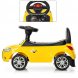 Каталка-толокар, машина для дитини від 1 року, Bambi M 3147A-6 Audi з музикою, жовтий