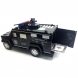 Детский сейф копилка с кодом и отпечатком пальца в виде полицейской машины NBZ Cash Truck Black (HA-86)