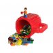 Кружка лего - чашка конструктор в стиле LEGO 350 мл красный (237)