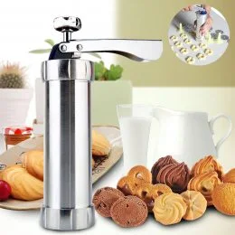 Металевий кондитерський шприц прес Biscuits №K12-65 для печива (B)