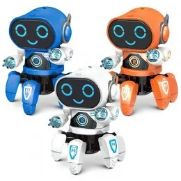 Інтерактивний танцюючий робот музичний світиться 17,5 см Pioneer (237)