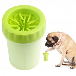 Лапомойка маленькая DEXAS MUD BUSTER для собак зеленая