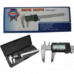 Цифровий електронний штангенциркуль Digital Caliper з LCD екраном (205)