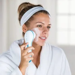 Массажная щетка для лица Spin Spa Cleansing Facial Brush (237)