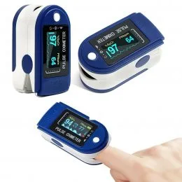 Пульсоксиметр Fingertip Pulse Oximeter LK87 Синий