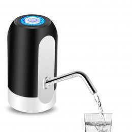 Электрическая насадка-помпа на бутылку Automatic Water Dispenser Черная