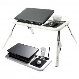 УЦЕНКА! Подставка столик для ноутбука с двумя USB кулерами E-Table (M1)