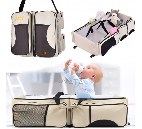 Багатофункціональна переносна похідна сумка - ліжко колиска переноска для дітей Baby Bed and Travel Bag 3 в 1